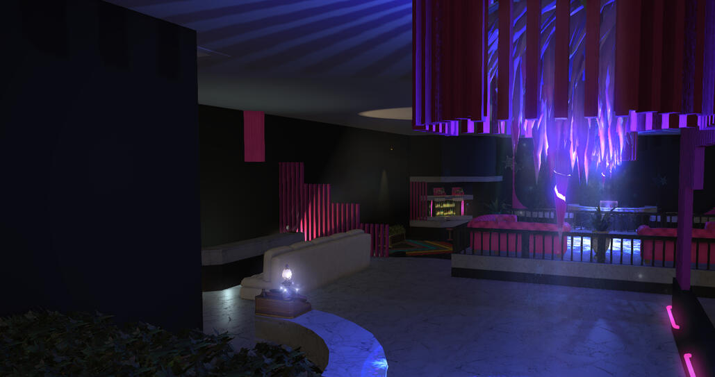 entrance and bar